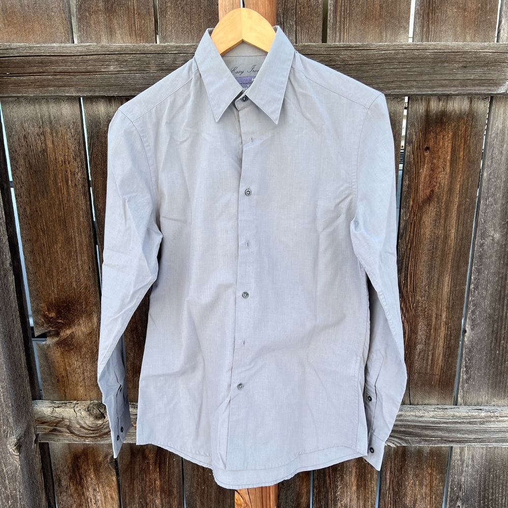 H&M - Formal grey shirt Easy Iron